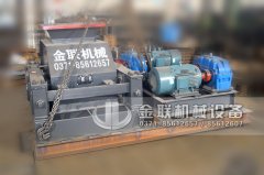 800x600中型對輥破碎機-對輥式破碎機發往廣西